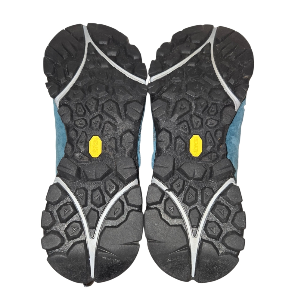 Merrell Women 7 Dragon Fly Capra Waterproof Suede Hiking Shoes Vibram Mega Grip - Picture 12 of 15